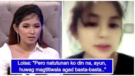 loisa andalio viral|Loisa Andalio opens up about her rumored video scandal.